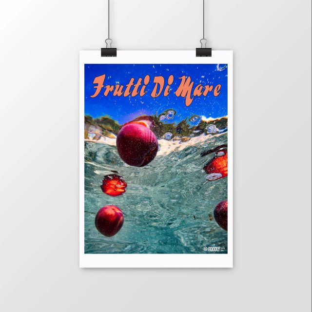 Frutti di Mare/Peaches/Premium Luster Paper Poster