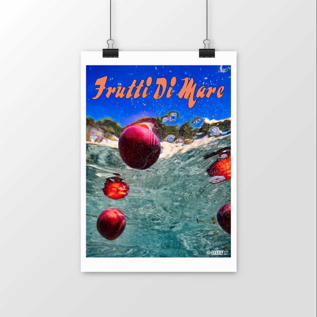 Frutti di Mare/Peaches/Premium Matte Paper Poster