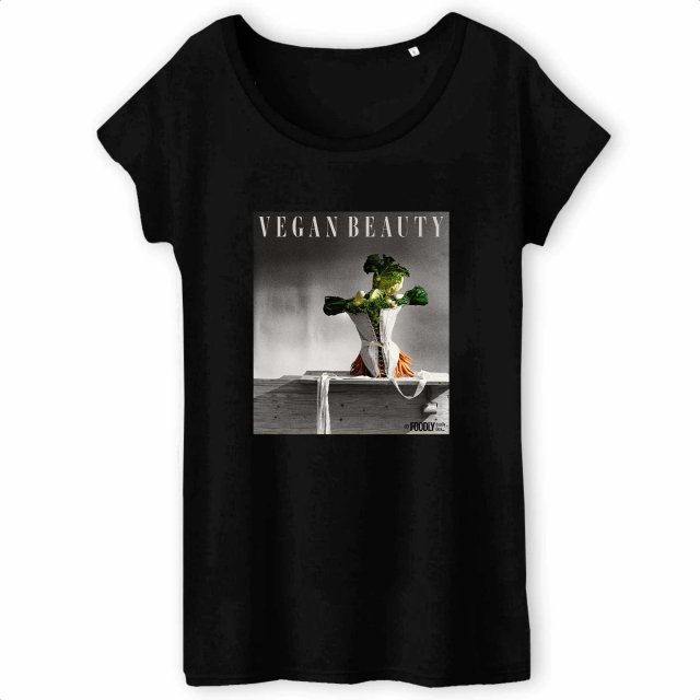 Vegan Beauty / Women T-shirt 100%organic cotton