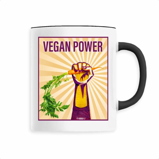 Vegan Power / Ceramic mug