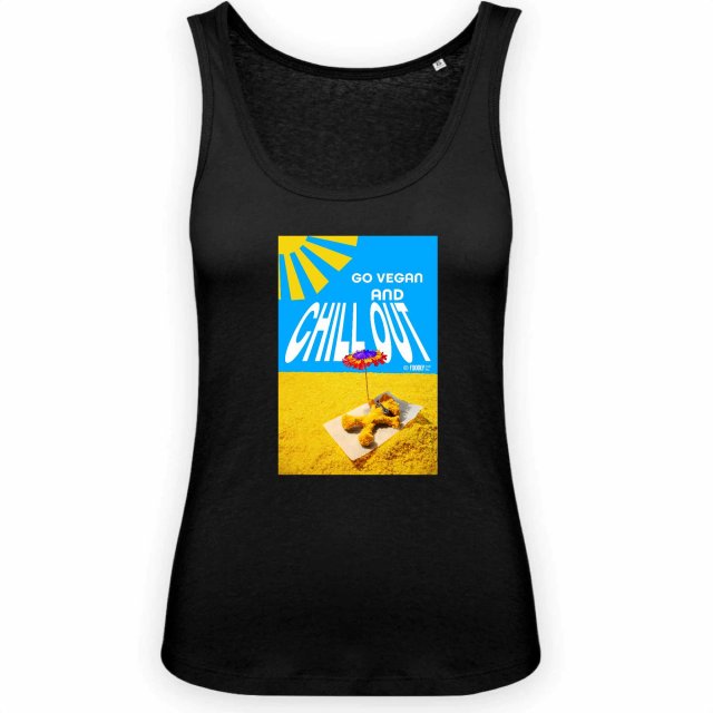 Go Vegan and Chill out / Women Tank Top