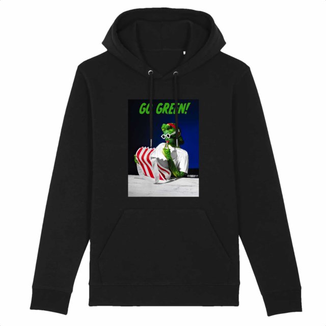 Go Green! Unisex Organic Hoodie - CRUISER