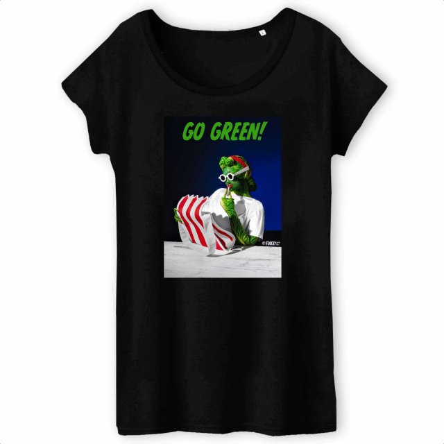 Go Green! Women T-shirt - 100% organic cotton - TW043