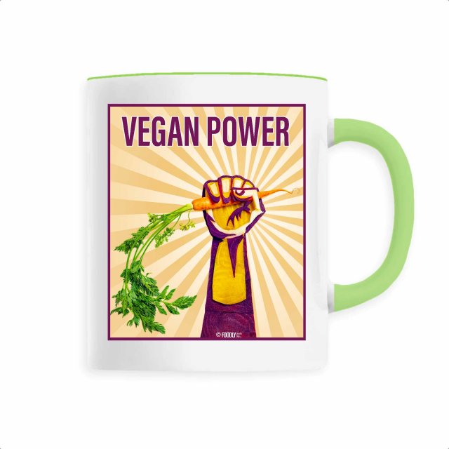 Vegan Power / Ceramic mug