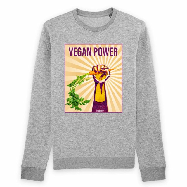 Vegan Power / Organic Unisex Sweatshirt - K4025