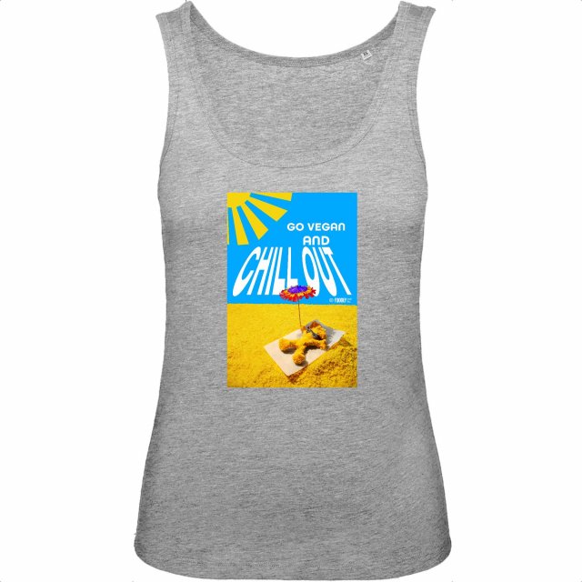 Go Vegan and Chill out / Women Tank Top