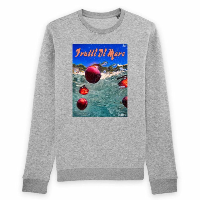 Frutti di Mare/Peaches/Organic Unisex Sweatshirt - K4025