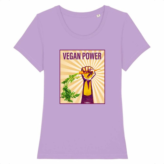 Vegan Power / Women T-shirt - 100% organic cotton - EXPRESSER