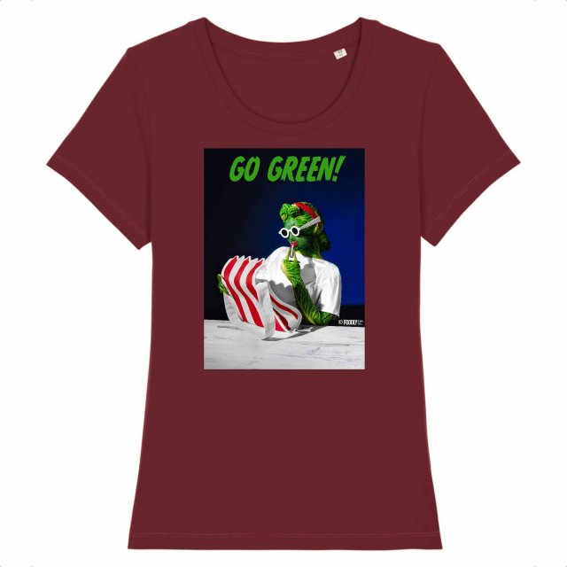 Go Green! Women T-shirt - 100% organic cotton - EXPRESSER