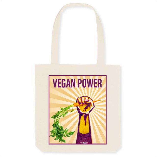 Vegan Power / Organic Totebag
