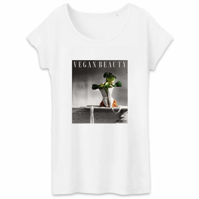 Vegan Beauty / Women T-shirt 100%organic cotton
