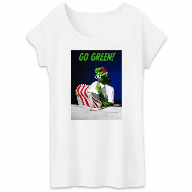 Go Green! Women T-shirt - 100% organic cotton - TW043